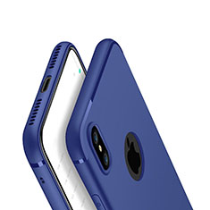 Ultra-thin Silicone Gel Soft Case V01 for Apple iPhone X Blue