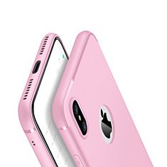 Ultra-thin Silicone Gel Soft Case V01 for Apple iPhone X Pink