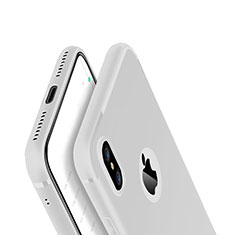 Ultra-thin Silicone Gel Soft Case V01 for Apple iPhone Xs White