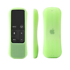 Ultra-thin Silicone Gel Soft Cover for Apple TV 4 Green