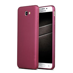 Ultra-thin Silicone Gel Soft Cover S03 for Samsung Galaxy J7 Prime Purple