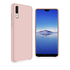Ultra-thin Silicone Gel Soft Matte Finish Front and Back Case 360 Degrees Cover for Huawei P20 Rose Gold