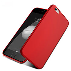 Ultra-thin Silicone TPU Soft Case U01 for Apple iPhone 6S Red