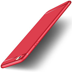 Ultra-thin Silicone TPU Soft Case with Finger Ring Stand for Apple iPhone 6 Plus Red