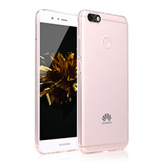 Ultra-thin Transparent Gel Gradient Soft Case Cover for Huawei Y6 Pro (2017) Clear
