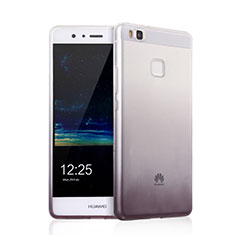 Ultra-thin Transparent Gel Gradient Soft Case for Huawei G9 Lite Gray