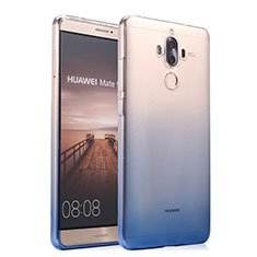 Ultra-thin Transparent Gel Gradient Soft Case for Huawei Mate 9 Blue