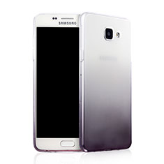 Ultra-thin Transparent Gel Gradient Soft Case for Samsung Galaxy A7 (2016) A7100 Gray