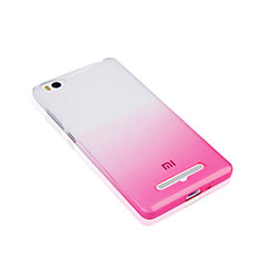 Ultra-thin Transparent Gel Gradient Soft Case for Xiaomi Mi 4C Pink