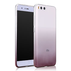 Ultra-thin Transparent Gel Gradient Soft Case for Xiaomi Mi 6 Gray