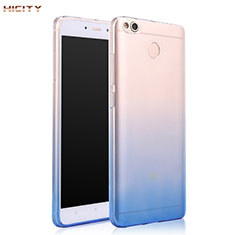 Ultra-thin Transparent Gel Gradient Soft Case for Xiaomi Redmi 4X Blue