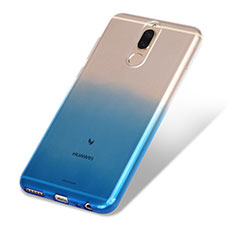 Ultra-thin Transparent Gel Gradient Soft Case G01 for Huawei G10 Blue