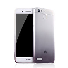 Ultra-thin Transparent Gel Gradient Soft Case Q01 for Huawei G8 Mini Black