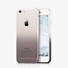 Ultra-thin Transparent Gel Gradient Soft Cover Z01 for Apple iPhone 6 Gray