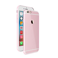 Ultra-thin Transparent Gel Soft Case for Apple iPhone 6 Plus Pink