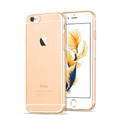 Ultra-thin Transparent Gel Soft Case for Apple iPhone 6S Gold