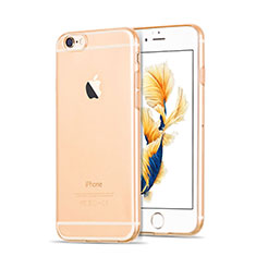Ultra-thin Transparent Gel Soft Case for Apple iPhone 6S Plus Gold