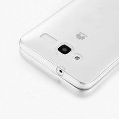 Ultra-thin Transparent Gel Soft Case for Huawei Ascend GX1 Clear