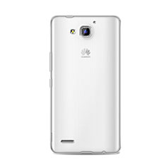 Ultra-thin Transparent Gel Soft Case for Huawei Honor 3X G750 Clear