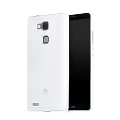 Ultra-thin Transparent Gel Soft Case for Huawei Mate 7 Clear