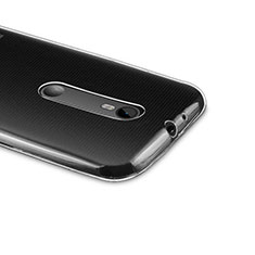 Ultra-thin Transparent Gel Soft Case for Motorola Moto G (3rd Gen) Clear