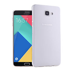 Ultra-thin Transparent Gel Soft Case for Samsung Galaxy A9 Pro (2016) SM-A9100 White