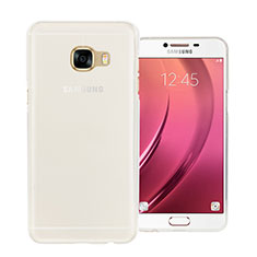 Ultra-thin Transparent Gel Soft Case for Samsung Galaxy C5 SM-C5000 White