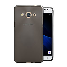 Ultra-thin Transparent Gel Soft Case for Samsung Galaxy J3 Pro (2016) J3110 Gray