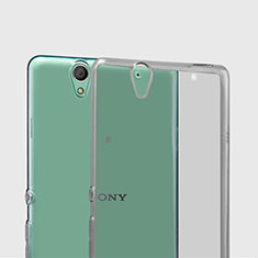 Ultra-thin Transparent Gel Soft Case for Sony Xperia C4 Gray