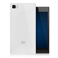 Ultra-thin Transparent Gel Soft Case for Xiaomi Mi 3 Clear