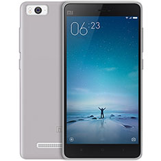 Ultra-thin Transparent Gel Soft Case for Xiaomi Mi 4i Gray