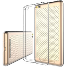 Ultra-thin Transparent Gel Soft Case for Xiaomi Redmi 3 Clear