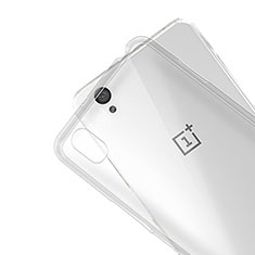 Ultra-thin Transparent Gel Soft Case R01 for OnePlus X Clear