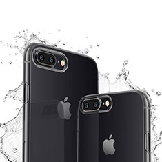 Ultra-thin Transparent Gel Soft Case T03 for Apple iPhone 7 Plus Black