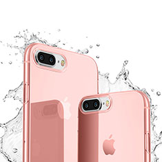 Ultra-thin Transparent Gel Soft Case T03 for Apple iPhone 8 Plus Pink