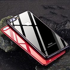 Ultra-thin Transparent Gel Soft Case T04 for Apple iPhone 7 Plus Black