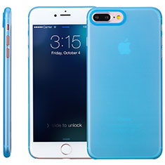 Ultra-thin Transparent Gel Soft Case T11 for Apple iPhone 7 Plus Blue