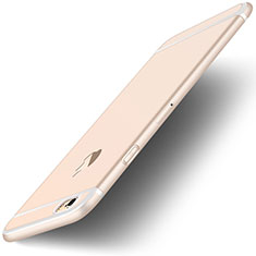 Ultra-thin Transparent Gel Soft Case with Finger Ring Stand for Apple iPhone 6 Clear