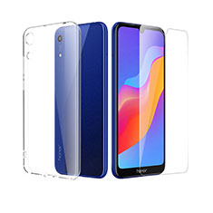 Ultra-thin Transparent Gel Soft Case with Screen Protector for Huawei Y6 (2019) Clear