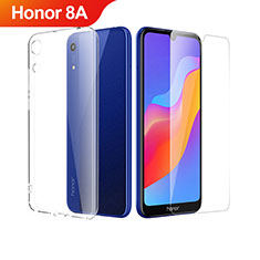 Ultra-thin Transparent Gel Soft Case with Screen Protector for Huawei Y6 Prime (2019) Clear