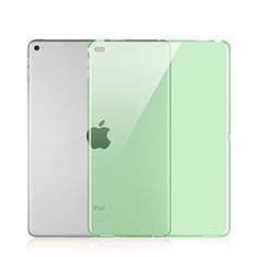 Ultra-thin Transparent Gel Soft Cover for Apple iPad Pro 12.9 Green