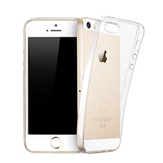 Ultra-thin Transparent Gel Soft Cover for Apple iPhone 5S Clear