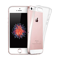 Ultra-thin Transparent Gel Soft Cover for Apple iPhone SE Clear