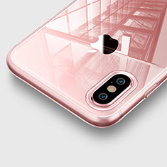 Ultra-thin Transparent Gel Soft Cover for Apple iPhone X Pink