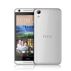 Ultra-thin Transparent Gel Soft Cover for HTC Desire 626 White
