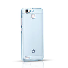 Ultra-thin Transparent Gel Soft Cover for Huawei G8 Mini Blue