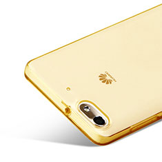 Ultra-thin Transparent Gel Soft Cover for Huawei Honor 4C Gold