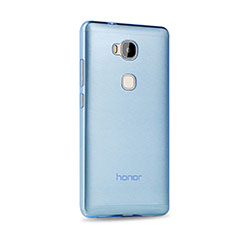Ultra-thin Transparent Gel Soft Cover for Huawei Honor Play 5X Blue