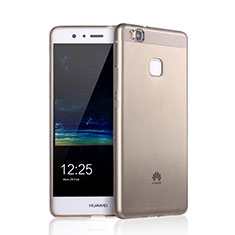 Ultra-thin Transparent Gel Soft Cover for Huawei P9 Lite Brown
