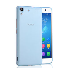 Ultra-thin Transparent Gel Soft Cover for Huawei Y6 Blue